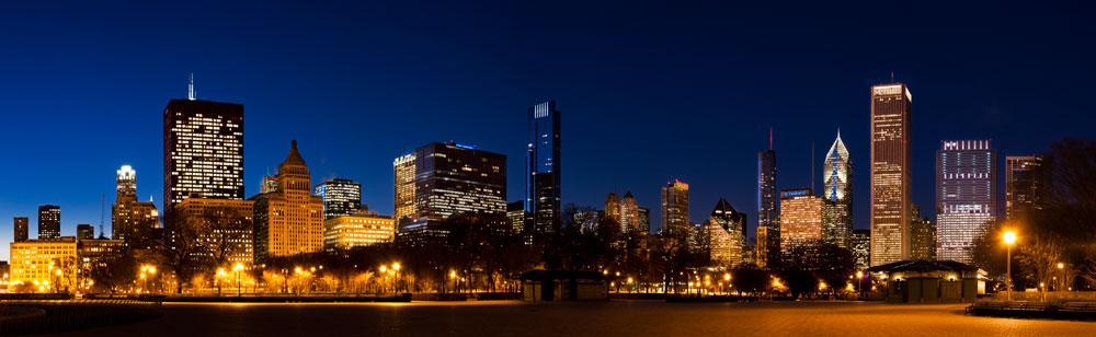  Chicago skyline, USA.